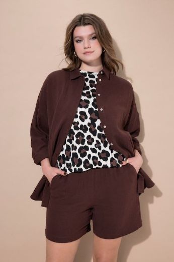 Moda za polnejše Bluza na kopčanje plus velikost, xxl, Ulla Popken in Johann Popken (JP1880)