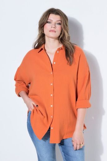 Moda za polnejše Bluza na kopčanje plus velikost, xxl, Ulla Popken in Johann Popken (JP1880)