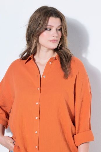 Moda za polnejše Bluza na kopčanje plus velikost, xxl, Ulla Popken in Johann Popken (JP1880)