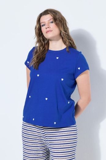 Moda za polnejše Majica kratkih rukava plus velikost, xxl, Ulla Popken in Johann Popken (JP1880)