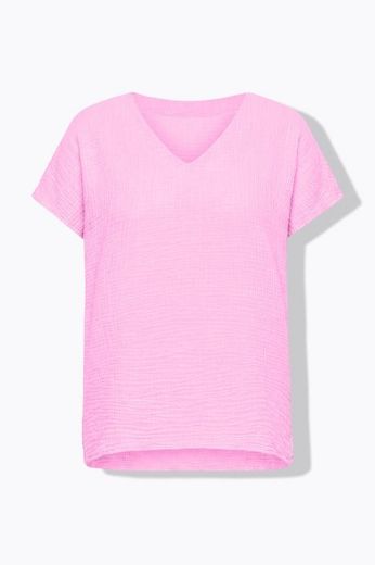 Moda za polnejše Bluza kratkih rukava V izreza plus velikost, xxl, Ulla Popken in Johann Popken (JP1880)