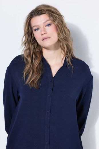 Moda za polnejše Bluza krep plus velikost, xxl, Ulla Popken in Johann Popken (JP1880)