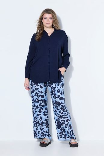 Moda za polnejše Bluza krep plus velikost, xxl, Ulla Popken in Johann Popken (JP1880)