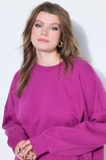 Moda za polnejše Majica dugih rukava šireg kroja plus velikost, xxl, Ulla Popken in Johann Popken (JP1880)