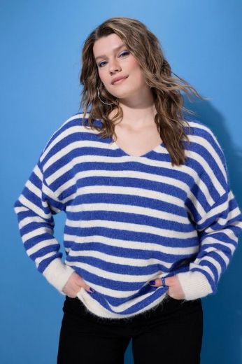 Moda za polnejše Pulover dugih rukava plus velikost, xxl, Ulla Popken in Johann Popken (JP1880)