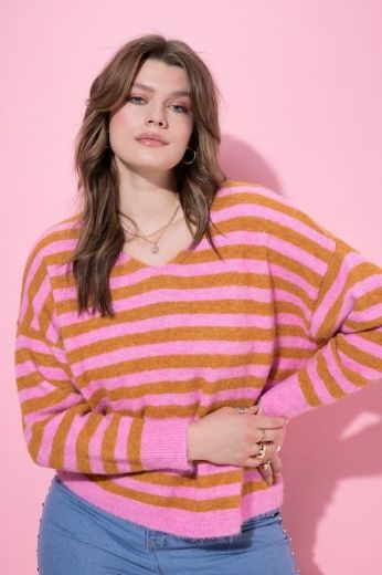 Moda za polnejše Pulover dugih rukava plus velikost, xxl, Ulla Popken in Johann Popken (JP1880)