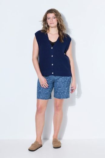 Moda za polnejše Prsluk šireg kroja plus velikost, xxl, Ulla Popken in Johann Popken (JP1880)