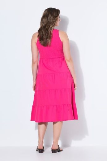 Moda za polnejše Haljina midi bez rukava A kroja plus velikost, xxl, Ulla Popken in Johann Popken (JP1880)