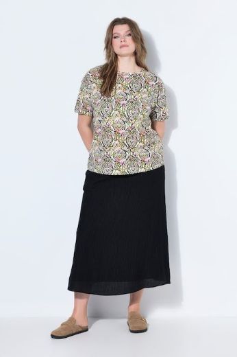 Moda za polnejše Majica kratkih rukava šireg kroja plus velikost, xxl, Ulla Popken in Johann Popken (JP1880)