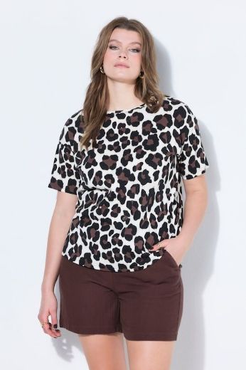 Moda za polnejše Majica kratkih rukava šireg kroja plus velikost, xxl, Ulla Popken in Johann Popken (JP1880)