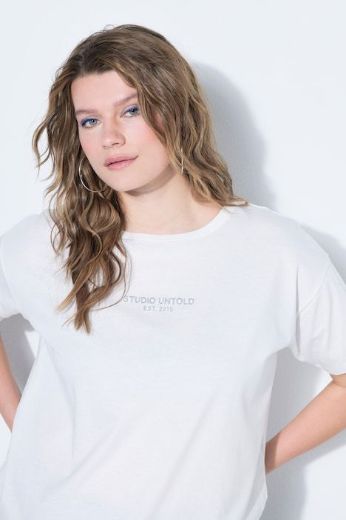 Moda za polnejše Majica kratkih rukava šireg kroja plus velikost, xxl, Ulla Popken in Johann Popken (JP1880)