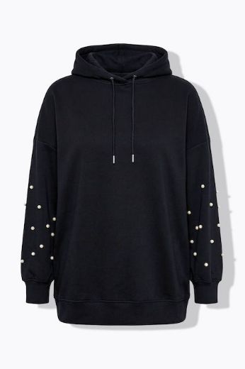 Moda za polnejše Majica dugih rukava s kapuljačom šireg kroja plus velikost, xxl, Ulla Popken in Johann Popken (JP1880)