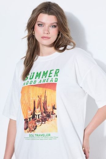 Moda za polnejše Majica kratkih rukava šireg kroja plus velikost, xxl, Ulla Popken in Johann Popken (JP1880)