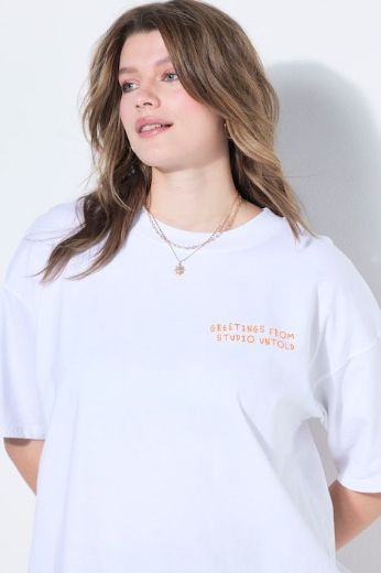 Moda za polnejše Majica kratkih rukava šireg kroja plus velikost, xxl, Ulla Popken in Johann Popken (JP1880)