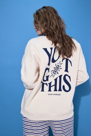 Moda za polnejše Majica dugih rukava šireg kroja plus velikost, xxl, Ulla Popken in Johann Popken (JP1880)