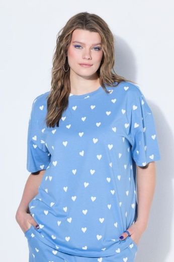 Moda za polnejše Pidžama kratkih rukava i kratkih nogavica plus velikost, xxl, Ulla Popken in Johann Popken (JP1880)