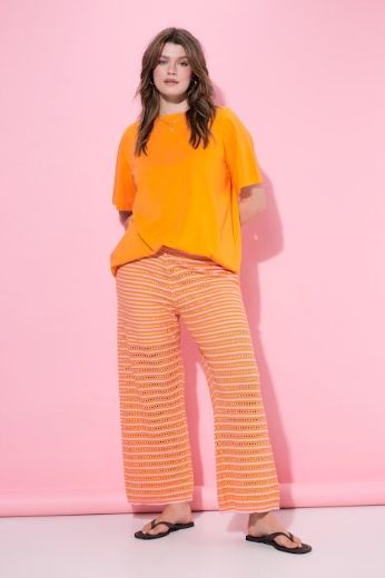 Moda za polnejše Hlače širokih nogavica elastičnog struka plus velikost, xxl, Ulla Popken in Johann Popken (JP1880)