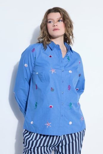 Moda za polnejše Košulja dugih rukava plus velikost, xxl, Ulla Popken in Johann Popken (JP1880)
