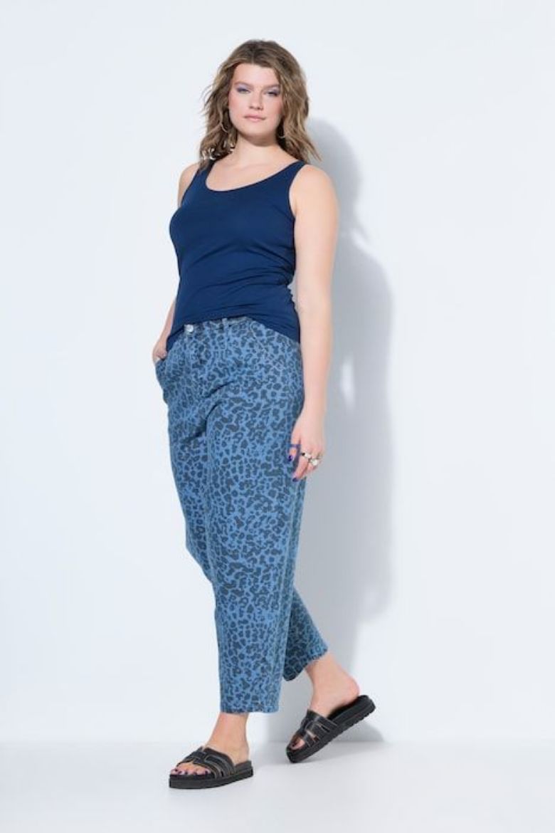 Moda za polnejše Hlače visokog struka plus velikost, xxl, Ulla Popken in Johann Popken (JP1880)