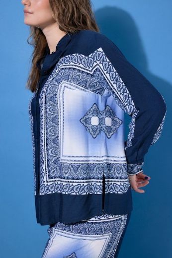 Moda za polnejše Košulja dugih rukava plus velikost, xxl, Ulla Popken in Johann Popken (JP1880)