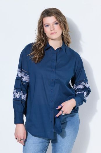 Moda za polnejše Košulja dugih rukava šireg kroja plus velikost, xxl, Ulla Popken in Johann Popken (JP1880)
