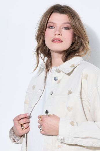 Moda za polnejše Jakna lagana traper plus velikost, xxl, Ulla Popken in Johann Popken (JP1880)