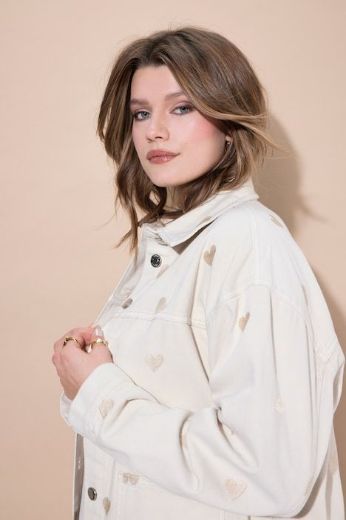 Moda za polnejše Jakna lagana traper plus velikost, xxl, Ulla Popken in Johann Popken (JP1880)