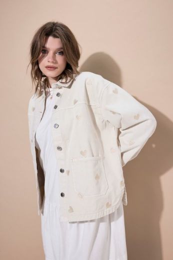 Moda za polnejše Jakna lagana traper plus velikost, xxl, Ulla Popken in Johann Popken (JP1880)