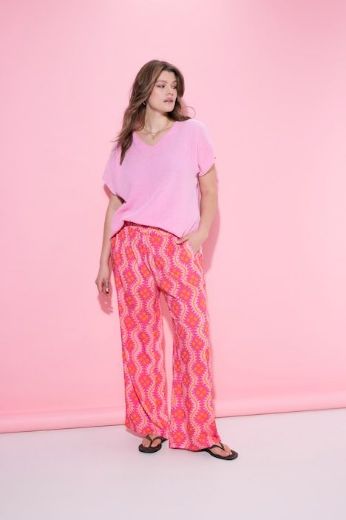 Moda za polnejše Hlače širokih nogavica visokog struka plus velikost, xxl, Ulla Popken in Johann Popken (JP1880)