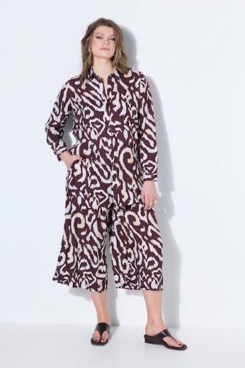 Moda za polnejše Hlače širokih nogavica visokog struka plus velikost, xxl, Ulla Popken in Johann Popken (JP1880)