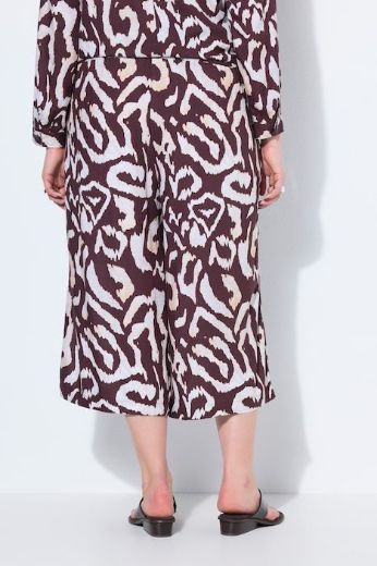 Moda za polnejše Hlače širokih nogavica visokog struka plus velikost, xxl, Ulla Popken in Johann Popken (JP1880)