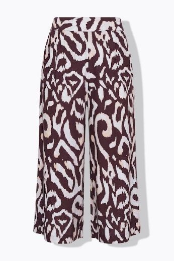 Moda za polnejše Hlače širokih nogavica visokog struka plus velikost, xxl, Ulla Popken in Johann Popken (JP1880)