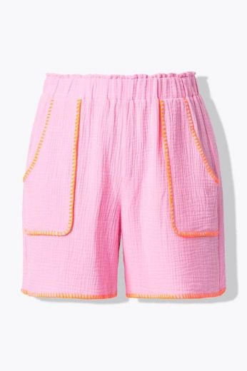 Moda za polnejše Hlače kratkih nogavica od muslina plus velikost, xxl, Ulla Popken in Johann Popken (JP1880)