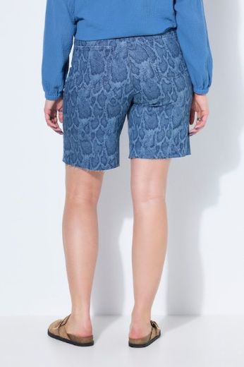 Moda za polnejše Hlače traper kratkih nogavica visokog struka plus velikost, xxl, Ulla Popken in Johann Popken (JP1880)