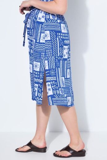 Moda za polnejše Haljina midi kratkih rukava šireg kroja plus velikost, xxl, Ulla Popken in Johann Popken (JP1880)