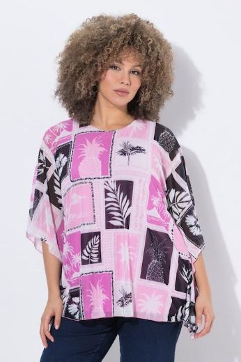 Moda za polnejše Bluza kratkih rukava šireg kroja plus velikost, xxl, Ulla Popken in Johann Popken (JP1880)