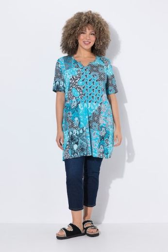 Moda za polnejše Majica kratkih rukava A kroja plus velikost, xxl, Ulla Popken in Johann Popken (JP1880)