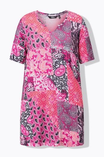 Moda za polnejše Majica kratkih rukava A kroja plus velikost, xxl, Ulla Popken in Johann Popken (JP1880)