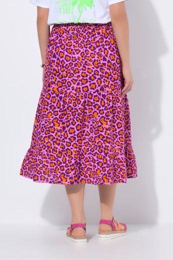 Moda za polnejše Suknja maxi A kroja od muslina plus velikost, xxl, Ulla Popken in Johann Popken (JP1880)