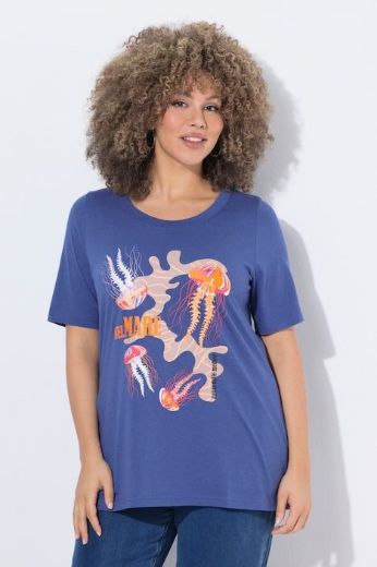 Moda za polnejše Majica kratkih rukava plus velikost, xxl, Ulla Popken in Johann Popken (JP1880)
