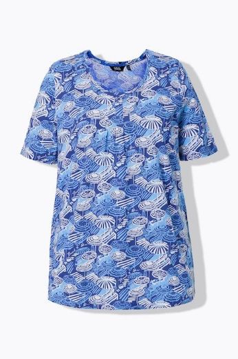 Moda za polnejše Majica kratkih rukava A kroja plus velikost, xxl, Ulla Popken in Johann Popken (JP1880)