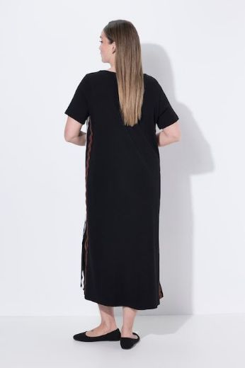 Moda za polnejše Haljina maxi kratkih rukava pamučna plus velikost, xxl, Ulla Popken in Johann Popken (JP1880)