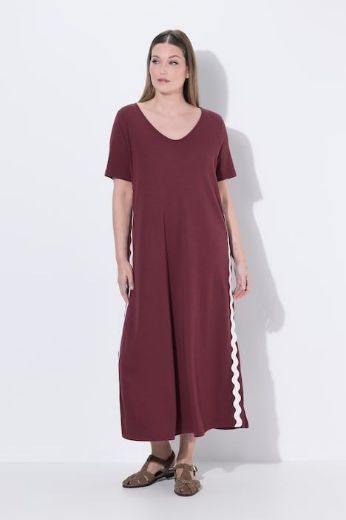 Moda za polnejše Haljina maxi kratkih rukava pamučna plus velikost, xxl, Ulla Popken in Johann Popken (JP1880)