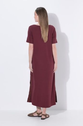 Moda za polnejše Haljina maxi kratkih rukava pamučna plus velikost, xxl, Ulla Popken in Johann Popken (JP1880)