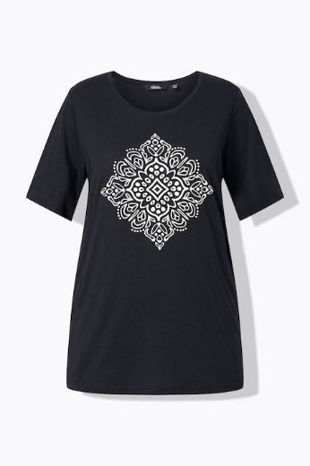Moda za polnejše Majica kratkih rukava A kroja plus velikost, xxl, Ulla Popken in Johann Popken (JP1880)