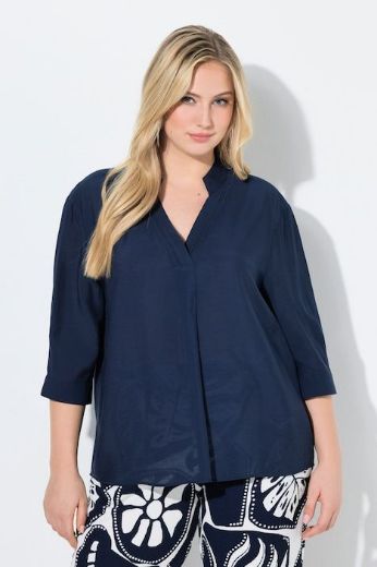 Moda za polnejše Bluza 3/4 rukava šireg kroja plus velikost, xxl, Ulla Popken in Johann Popken (JP1880)
