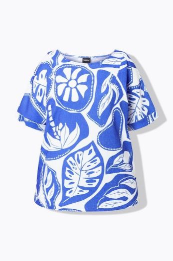 Moda za polnejše Majica kratkih rukava šireg kroja plus velikost, xxl, Ulla Popken in Johann Popken (JP1880)