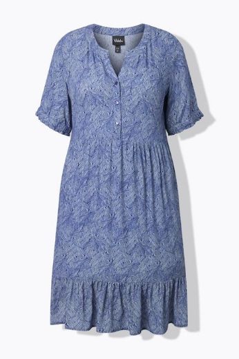 Moda za polnejše Haljina kratkih rukava A kroja plus velikost, xxl, Ulla Popken in Johann Popken (JP1880)