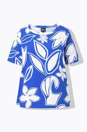 Moda za polnejše Majica kratkih rukava A kroja plus velikost, xxl, Ulla Popken in Johann Popken (JP1880)