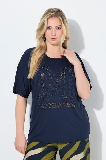 Moda za polnejše Majica kratkih rukava šireg kroja plus velikost, xxl, Ulla Popken in Johann Popken (JP1880)